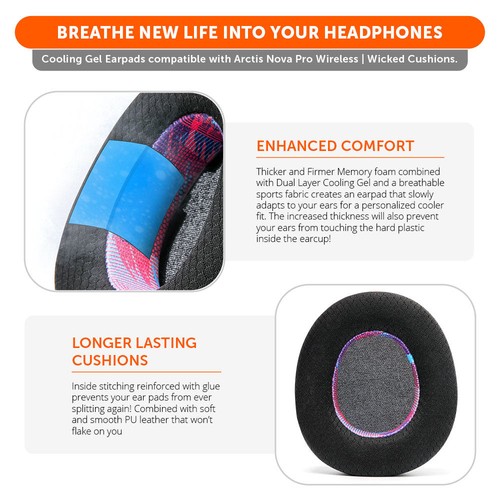 Arctis Nova Pro Wireless Earpads - WC FreeZe Kühlgel - Bild 18 von 42