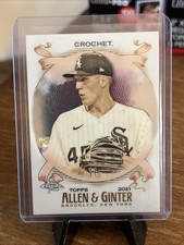 2021 Topps Allen & Ginter Chrome Garrett Crochet Rookie Card. rookie card picture