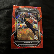 Panini Prizm Draft Picks Ja Morant Red Cracked Ice #57 Murray State Basketball