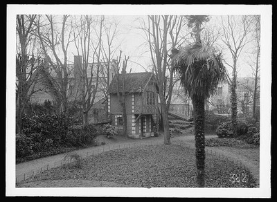 Photo:Lafayette Club Garden Chalet 1910s Landscape Minnesota