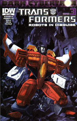 TRANSFORMERS Robots in Disguise #23 - Dark Cybertron - Back Issue