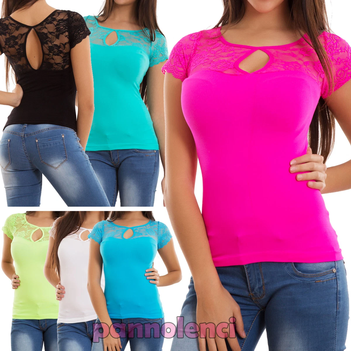 tight lace shirt