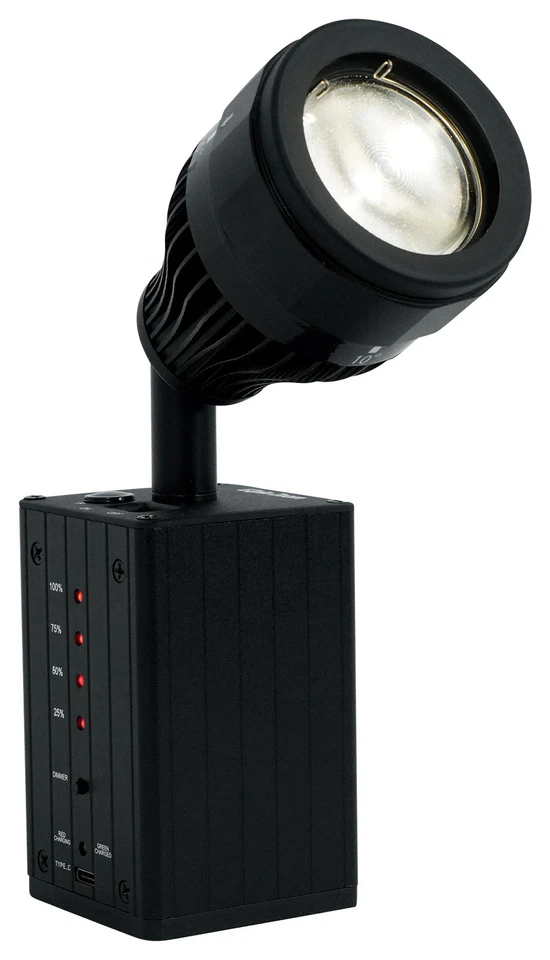 Chauvet DJ Ezpin Zoom Pack Pin Spot Kit w/ (4) Rechargeable Fixtures+Remote+Bag - Image 4 of 4