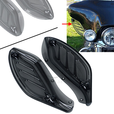 2X Fairing Wind Air Deflector For Harley Electra Glide FLHTC FLHTCU FLHTK FLHT