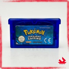 POKEMON ZAFFIRO ORIGINALE PILA NUOVA 🇮🇹 ITA -​ NINTENDO GAME BOY ADVANCE GBA