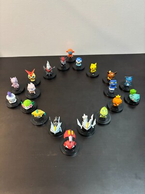 Pokemon Rumble U NFC Complete Set of 20 Shiny Genesect, B/W Kyurem READ  DESC