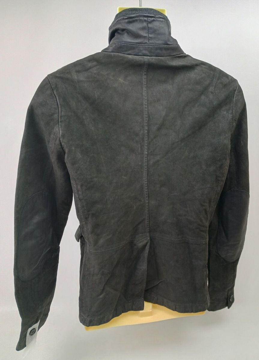 all saints survey leather blazer ¥86900 ALLSAINTS Survey Regular Fit Leather Blazer | Bloomingdale's