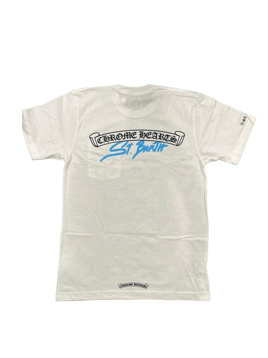 Chrome Hearts St. Barth Horseshoe T-Shirt White | eBay Chrome Hearts St. Barth Horseshoe T-Shirt White | eBay