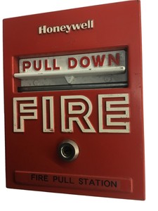 Vintage Honeywell S465a 1018 Manual Fire Alarm Pull Station Non Coded No Key Ebay