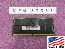 48GB DDR5-5200MHz PC5-41600 2Rx8 Non-ECC SODIMM Laptop Compatible RAM Memory