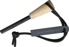 New Go Prepared Survival Spartan Spark Woodsman Rod CVN72