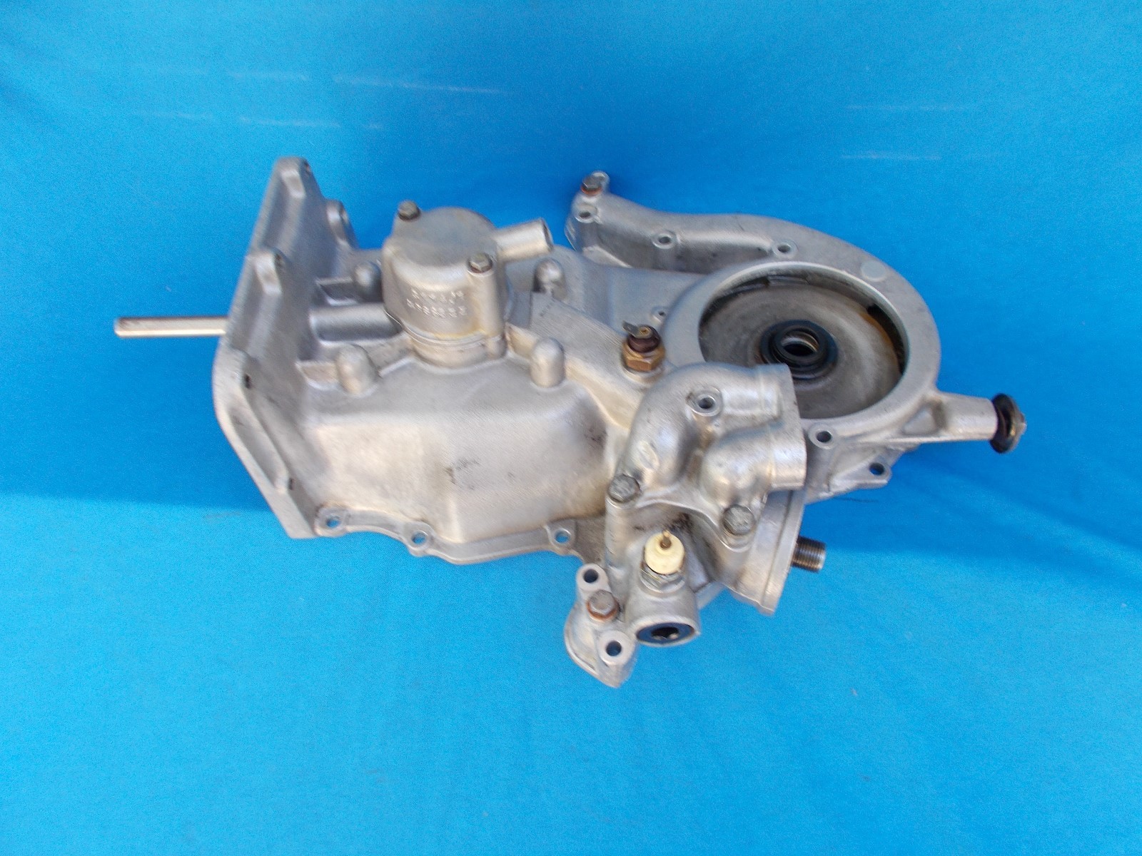 1970-1975 Citroen SM Maserati Merak engine timing gear housing  oil dipstick