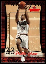 2004-05 Fleer Throwbacks #2 Willie Green Philadelphia 76ers