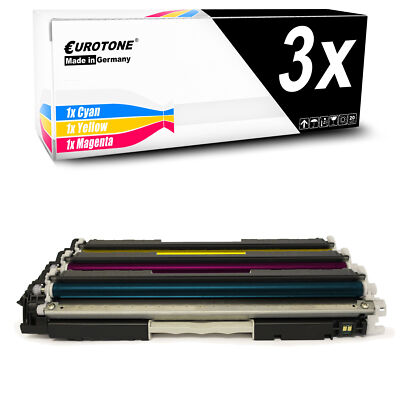 Cartouche de toner pour imprimante HP M176 M177, Compatible avec les imprimantes HP, 130A, CF350A, CF351A, CF352A, CF353A, 7 couleurs