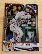 2022 Topps Tribute 98 SETH BEER RC Red /10 Diamondbacks D-Backs
