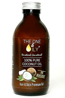 Kokosöl 100% rein Premium 200ML Haar Haut feste Form Öl kaltgepresst natürlich