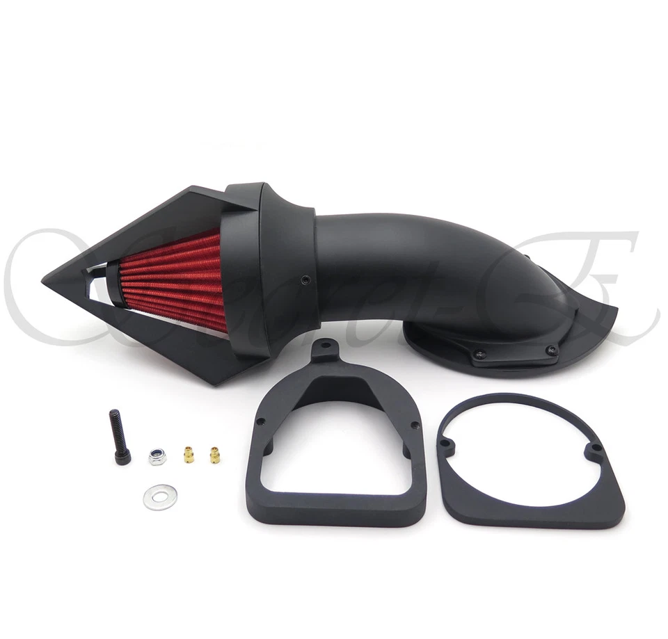 Black Spike Air Cleaner Kit Intake Filter For Honda Spirit Ace 750 1998-2013 - Image 3 of 4