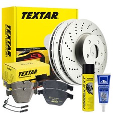 Textar Bremsensatz + Plastilube + Bremsenreiniger MERCEDES CLS-KLASSE CLA Ohne Textar Bremsensatz + Plastilube + Bremsenreiniger MERCEDES CLS-KLASSE CLA Ohne