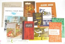 Group of 11 1960s, 1970s, Vintage Ephemera Home Improvement DIY Pamphlets Advert