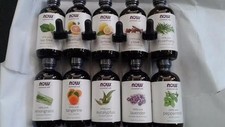 NOW Foods Lemon 4oz. Essential Oil  Dropper For Diffusers  Burners