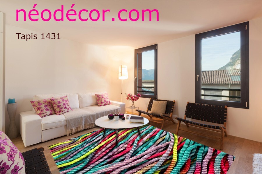 Tapis Linodécor 1431 en format salon 133x200 cm pour décoration intérieure moderne