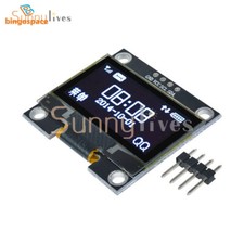 White 1.3" OLED LCD Display Module IIC I2C Interface 128x64 3-5V For Arduino NEW