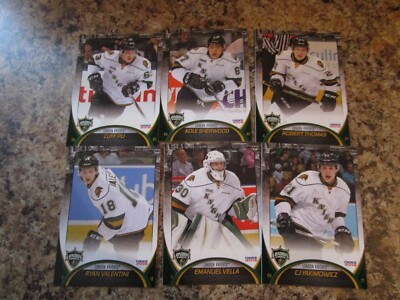 2015-16 RYAN VALENTINI LONDON KNIGHTS OHL SINGLE PLAYER CARD 