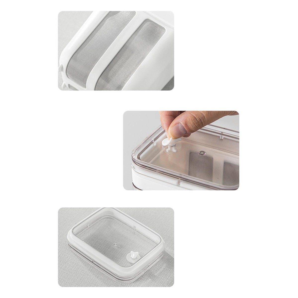 Colino per alimenti Gadget da cucina riutilizzabili Colino per yogurt per