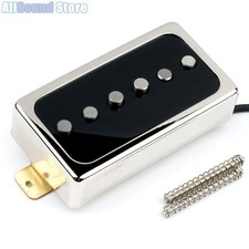 Vintage '56 Single Coil NECK PICKUP in HUMBUCKER Housing AlNiCo V - NICKEL