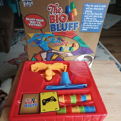 Anker Play THE BIG BLUFF Game 2019 Complete Age 5 Up Party Time Fun