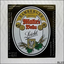 Bamberger Original Mahr's Brau Leicht Beer Label (BL10)