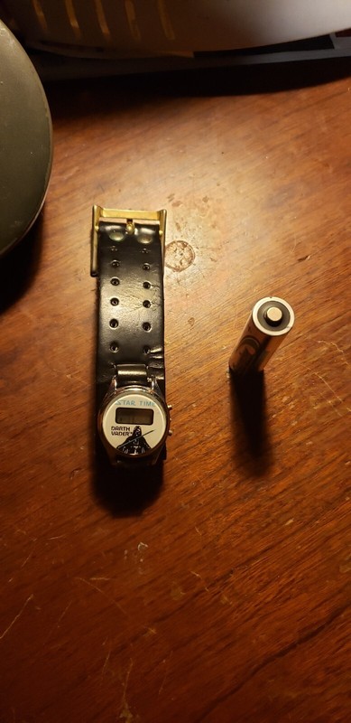 Star Wars LIKE Star Time Rare Htf Darth Vader OOAK? Wristband Watch