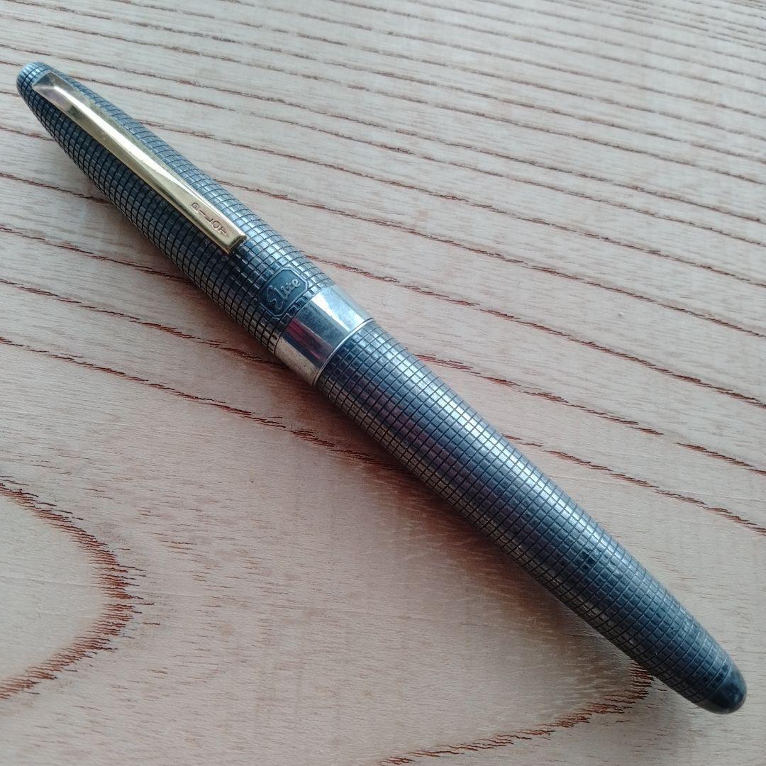 PILOT ELITE STERLING SILVER FOUNTAIN PEN NIB 18K VINTAGE PILOT ELITE STERLING SILVER FOUNTAIN PEN NIB 18K VINTAGE
