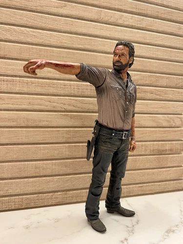 McFarlane Toys The Walking Dead TV 10" Rick Grimes Deluxe Figure