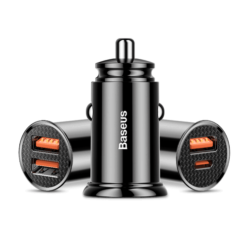 Baseus Zigarettenanzünder 30W 2 USB Ladegerät KFZ LKW Auto Ladeadapter Handy - Bild 9 von 11