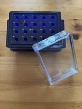 Blue IsoFreeze Flipper Cooling Rack – Freezer Box for Temp Sensitive Reagents