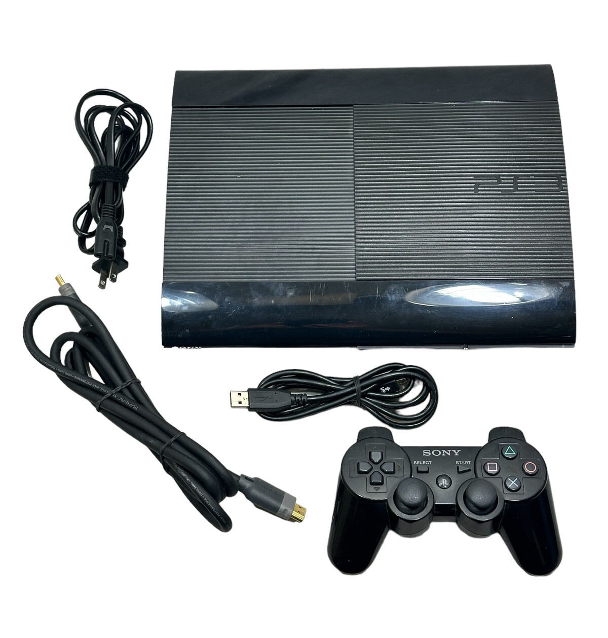 Sony PlayStation 3 PS3 Super Slim 500GB CECH4001C Console System