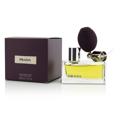  Prada by Prada Eau De Parfum Intense Deluxe Refillable Spray 1.7 oz/50ml RARE