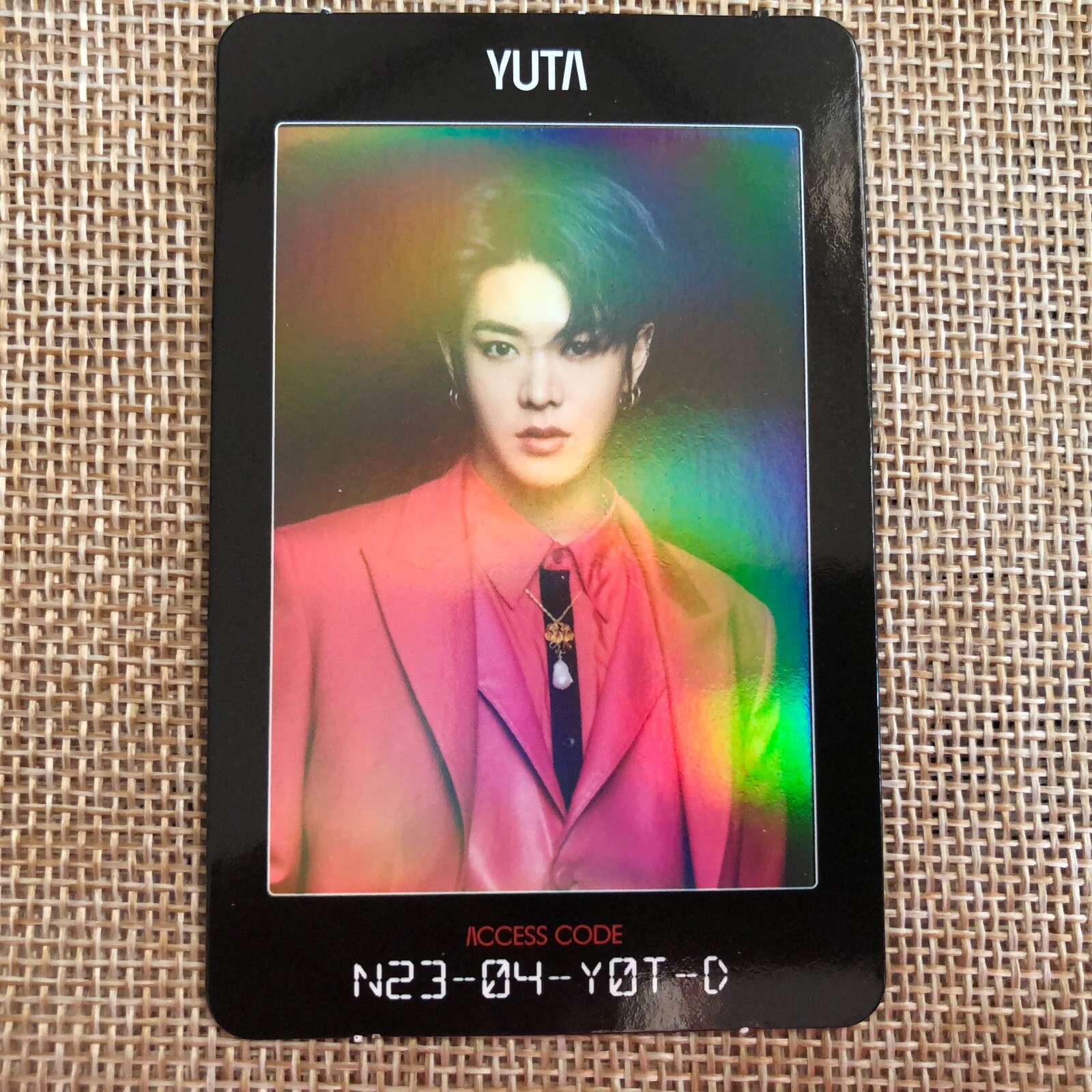 Yuta - NCT 2020 Resonance Pt.2 Album PC photocard photocard