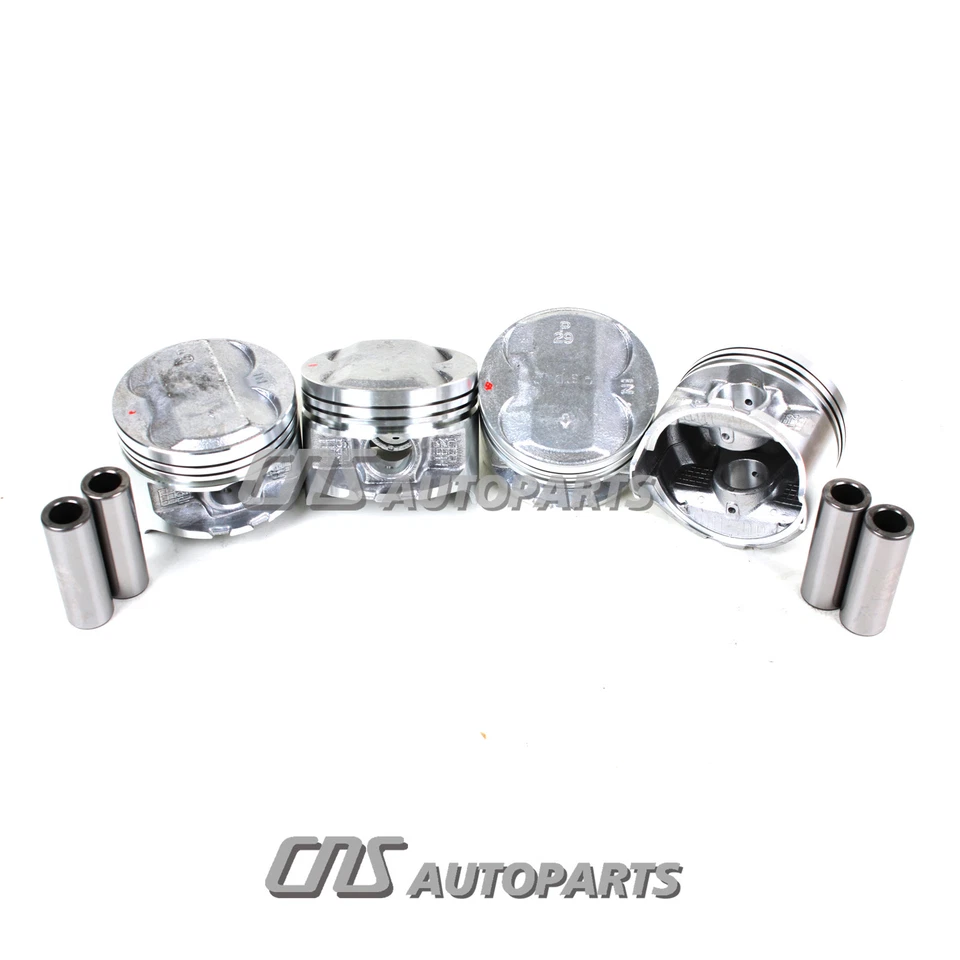 For JDM Honda ZC P29 Acura Integra 1.6L Engine .020" Over Pistons+Ring Set D16A1 Foto 2 de 4