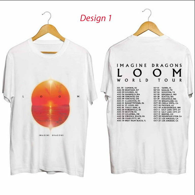 Imagine Dragons Loom Tour 2024 T-shirt, Imagine Dragons Concert Shirt White