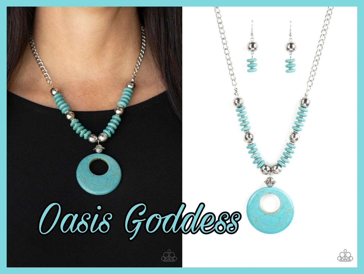 Paparazzi cheap blue necklace