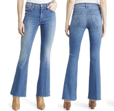 Mother Weekender Fray Groovy Kind Of Love flared jeans Size 28