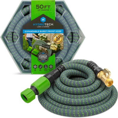 #ad HydroTech 50 ft Expandable Garden Hose Burst Proof amp; Lightweight Flexible Wat $67.46