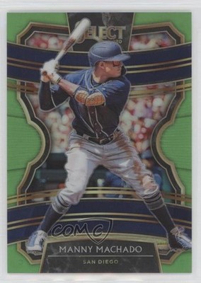 2020 Panini Select Neon Green Prizm 81/99 Manny Machado #95 o7m