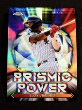 2021 Topps Chrome REFRACTOR PRISMIC POWER Eloy Jimenez, item 1
