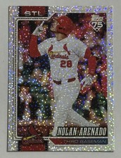 2026 Topps Series 1 Celebration Baseball - Nolan Arenado #193 Confetti Cardinals