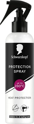 BRANDED Schwarzkopf Heat Protection Spray 250Ml, Suitable for All Hair Styling Tools -UK