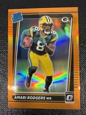 2021 Donruss Optic #261 Amari Rodgers Orange #/199 Green Bay Packers Rookie