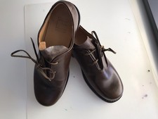 Trachtenschuhe, Haferlschuhe, Herren, Dirndl + Bua zwiegenäht, Braun, Ledersohle